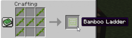 Мод на бамбуковую лестницу Bamboo Ladders [1.14.3] [1.14.2]